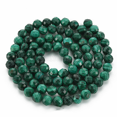 Natur Malachit Perlen Stränge&nbsp;G-S361-4mm-001-1