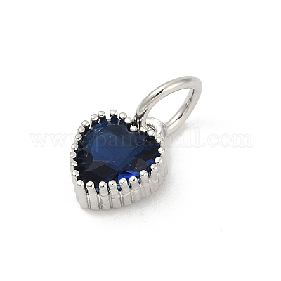 Латунные микро проложить кубического циркония подвески KK-H204-01P-01-1