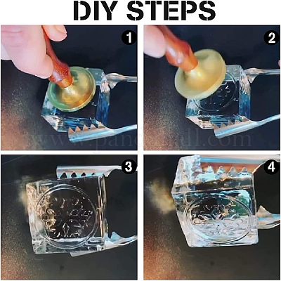 1шт латунная головка штампа DIY-OC0008-30M-1