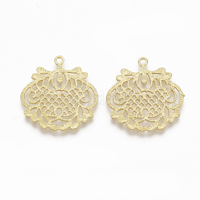 Латунные подвески&nbsp;KK-S349-222-NF-1