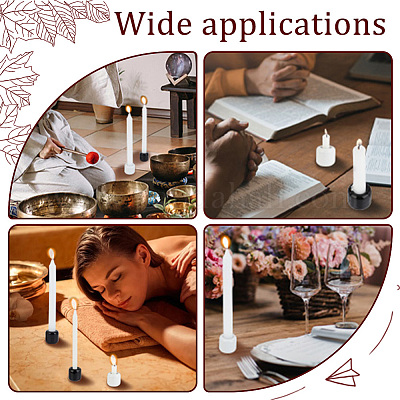 Фарфоровый подсвечник DJEW-WH0043-20B-1