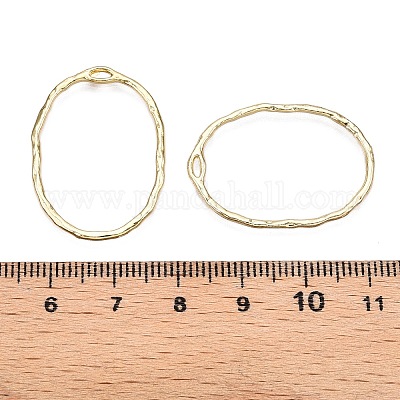 Овальные подвески из сплава с покрытием стойки PALLOY-T090-01G-B-NR-1