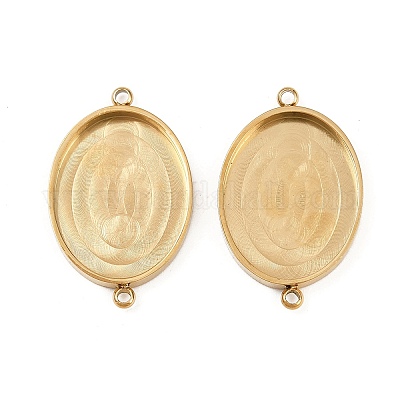 Настройки кабошона из нержавеющей стали 304 STAS-A194-04A-G-1