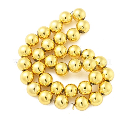 Синтетические магнитные гематит бусины пряди G-M095-B01-01G-1