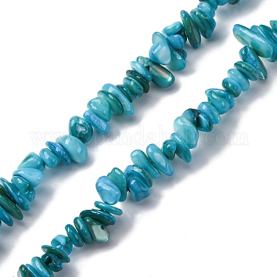 Нити бусин из натуральных пресноводных ракушек&nbsp;BSHE-I016-01A-1