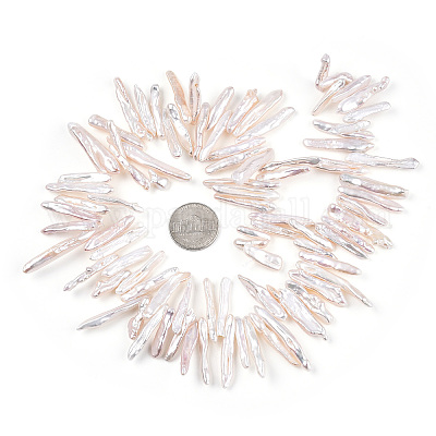 Натуральный жемчуг в стиле барокко PEAR-S020-E03-1