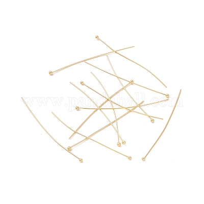 Контакты латунь шаровой головкой KK-WH0058-02D-G01-1