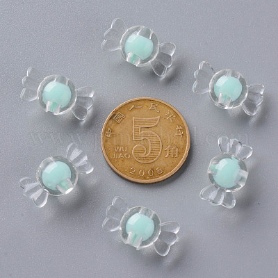 Прозрачные акриловые бусины TACR-S152-03A-SS2111-1