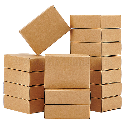 Boîtes d'expédition en papier kraft&nbsp;CON-WH0093-09-1