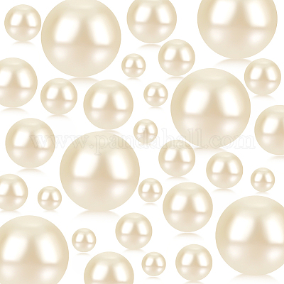 Cream Faux Pearls - 20 mm Fake Pearls