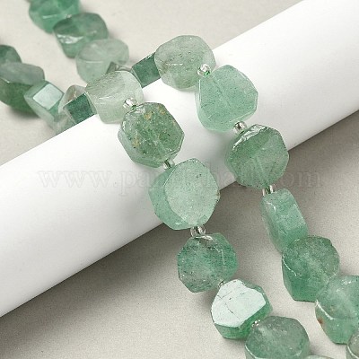 Природный зеленый бисер пряди клубники кварца G-I394-D13-1