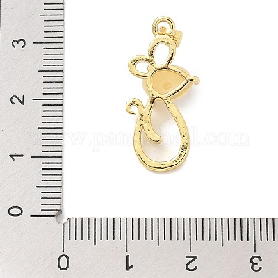 Стойки обшивки латунные подвески KK-K293-24F-G-1