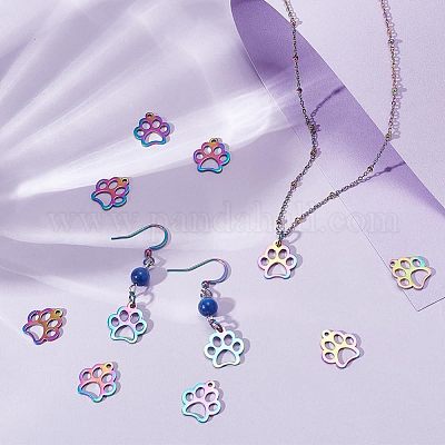 201 брелок для домашних животных из нержавеющей стали STAS-UN0003-07-1