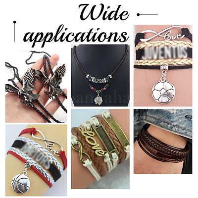 Плоский плетеный шнур из искусственной кожи OCOR-WH0086-87A-02-1