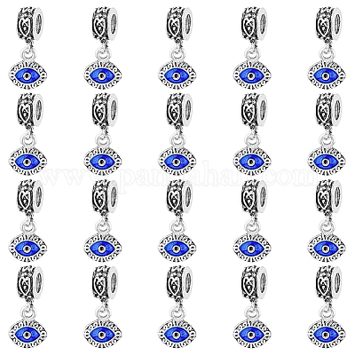 40 шт. европейские подвески из эмалевого сплава FIND-DC0002-65-1