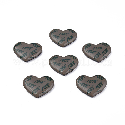 Акриловые кабошоны с принтом KY-N015-201-A01-1