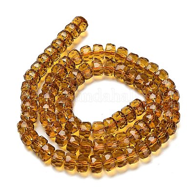 Прозрачные стеклянные бусины&nbsp;EGLA-K071-05K-1