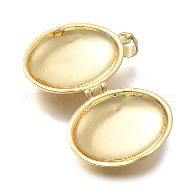 Подвески латуни медальон KK-D431-030C-G-1