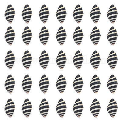 50шт натуральные спиральные бусины-ракушки SSHEL-SC0001-24-1