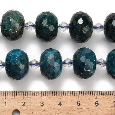 Natürliche Apatit Perlen Stränge&nbsp;G-L642-I08-18x13mm-1