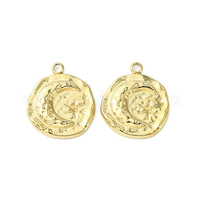 Подвеска из нержавеющей стали 304 со стразами STAS-L269-044G-B-1