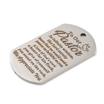 Подвески из нержавеющей стали 201 STAS-L079-08P-1