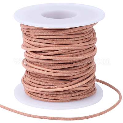 20 м коровьей кожаный шнур WL-SC0001-06B-1