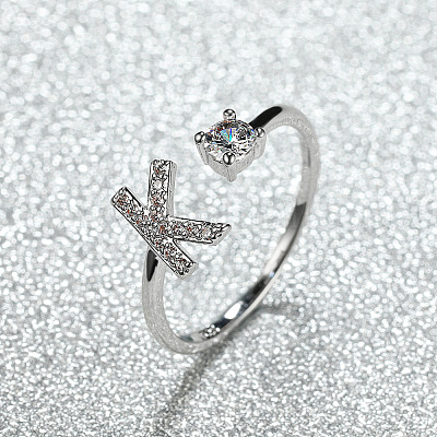 Манжеты из латуни с микро паве кубический цирконий для женщин FS-WGA4C54-37-1