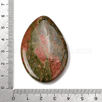 Природные Unakite большие кулоны&nbsp;G-F820-05A-14-1