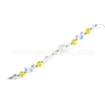 Стеклянные и акриловые и ccb бусины нити MAK-T011-05F-1