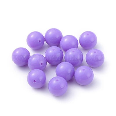 Флуоресценции коренастый акриловые бусины MACR-R517-20mm-09-1