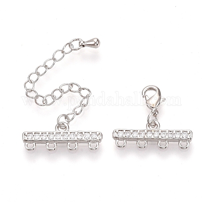 Латунный удлинитель цепи из циркония ZIRC-Q022-031P-NR-1