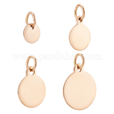 rose gold charms bulk jewelry making