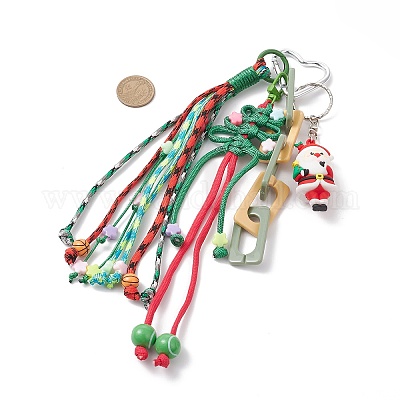 Рождественские украшения из полиэстера и спандекса HJEW-JM03845-1