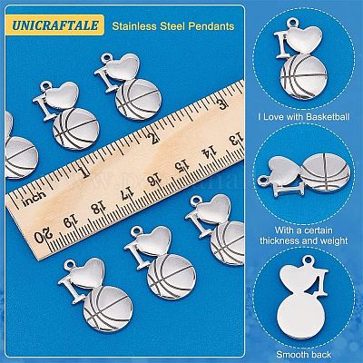 10 шт. подвески из нержавеющей стали 304 STAS-UN0039-49-1