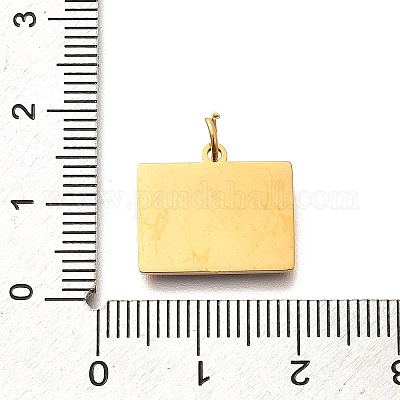 Эмалевые подвески из нержавеющей стали Pride 304 STAS-B079-01G-13-1