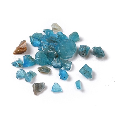 Бусины из натурального апатита G-M364-07-1