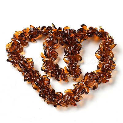 Бусы лэмпворк ручной работы LAMP-Z007-01C-1