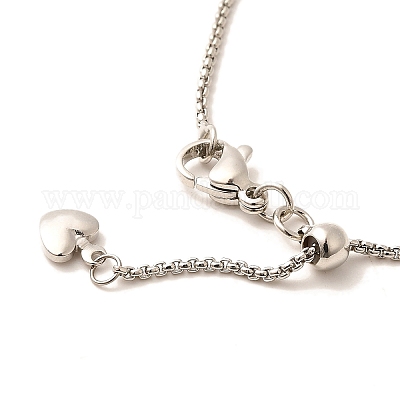 1 мм стойка покрытие латунная цепочка коробка регулируемые слайдер ожерелья для женщин мужчин MAK-L044-08P-1