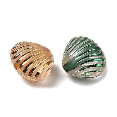 Непрозрачные акриловые бусины&nbsp;OACR-H054-17-1