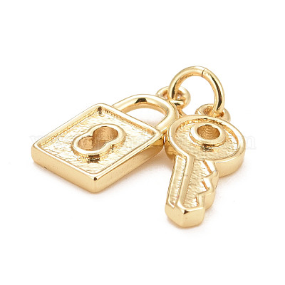 Кулоны из экологически чистой латуни KK-M225-16G-1