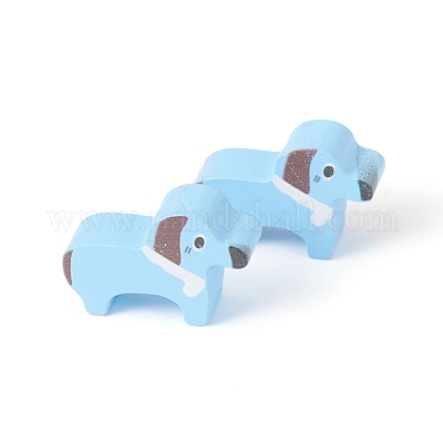 Природных шарики древесины WOOD-E010-04-1