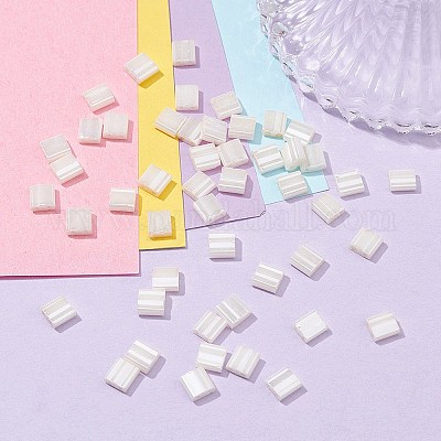 2-луночное матовое стекло бисер SEED-YW0002-38-1