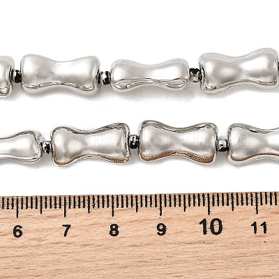 Стеклянные бусины с гальваническим покрытием  EGLA-F166-13P-1