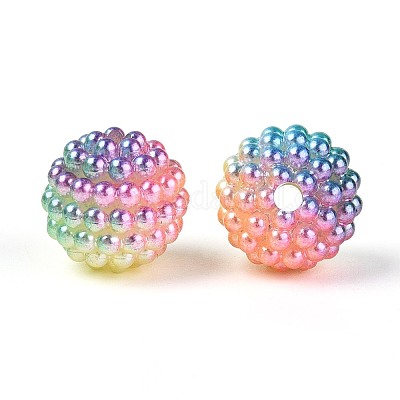 Имитация жемчуга акриловые&nbsp;OACR-T004-15mm-17-1