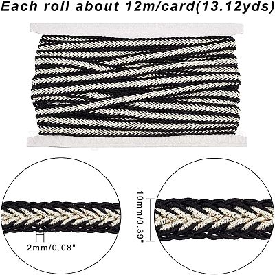 Тесьма из полиэстера&nbsp;OCOR-WH0065-25-1