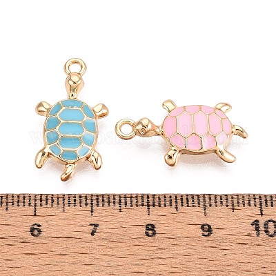 Подвески из эмали и сплава PALLOY-T092-26G-1