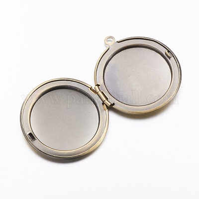 Подвески латуни медальон KK-N0116-078AB-1