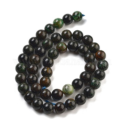 Натуральные нитки из бисера азурита G-Z063-A04-02-1