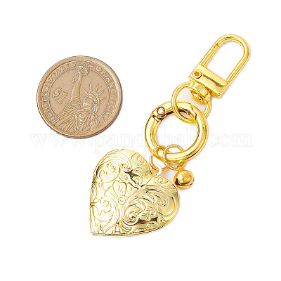 2 шт. 2 цвета 316 нержавеющая сталь медальон-подвеска в форме сердца украшения HJEW-JM02391-1